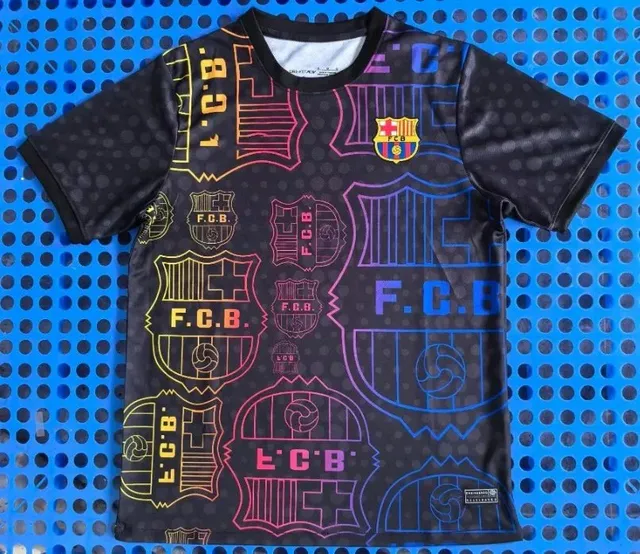 FC Barcelona Third Jersey Multi-Logo Graphic