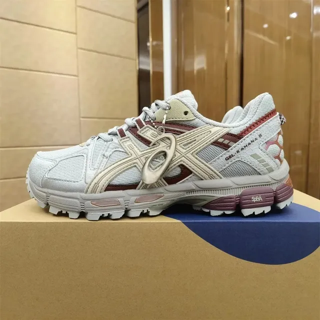 Asics Gel-Kayano 14 White Deep Red