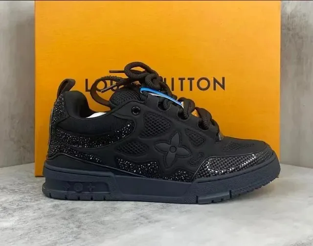Louis Vuitton LV Trainer Crystal Embellished
