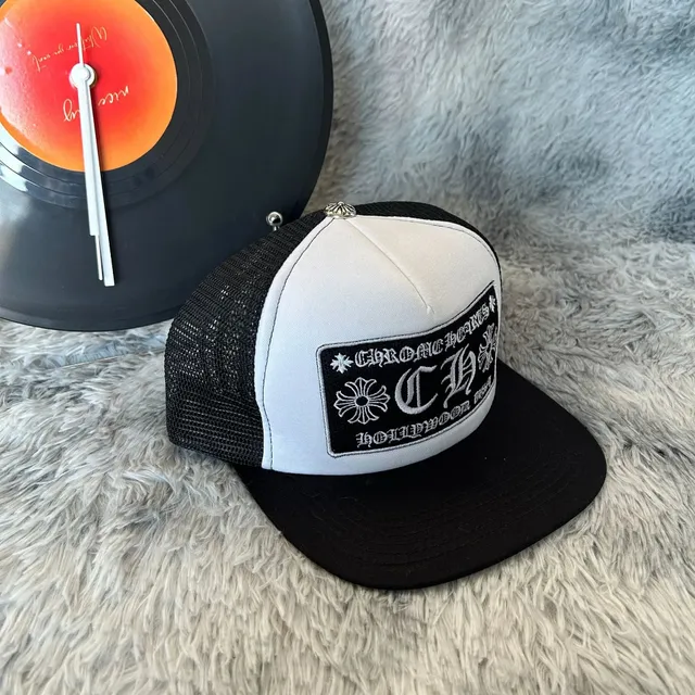 Trucker Cap Chrome Hearts Logo Patch