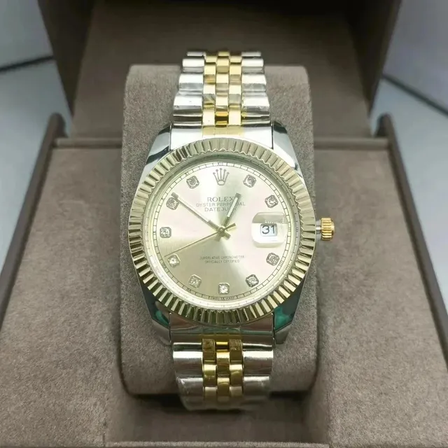 Rolex Oyster Perpetual Datejust Two-Tone Diamond Dial