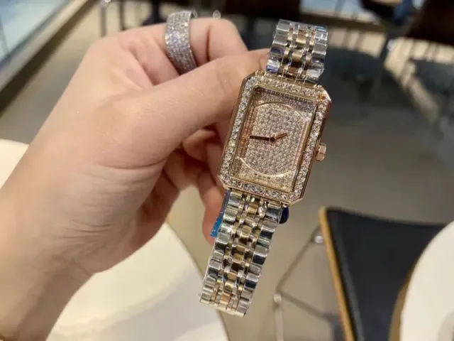 Cartier Tank Must Paved with Diamonds