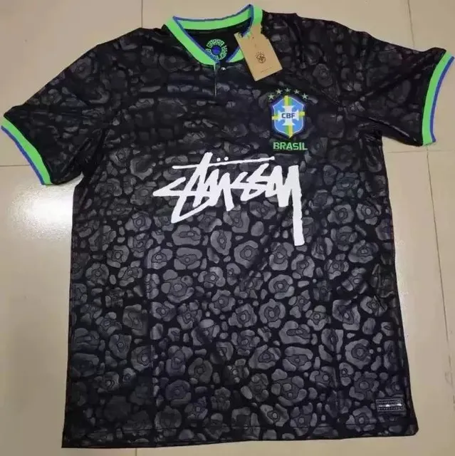 Stüssy Brazil National Team Jersey Stussy Collaboration