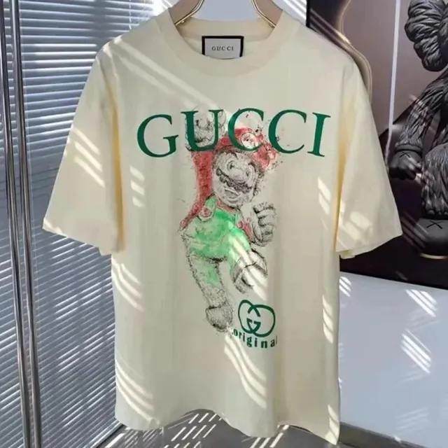 Gucci Graphic T-Shirt Mario Print