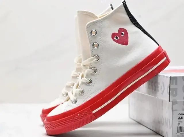 Converse × Comme des Garçons Chuck Taylor All Star High CDG Heart