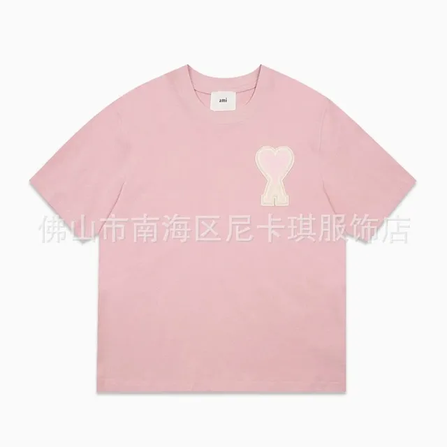 AMI Paris Heart Logo T-Shirt