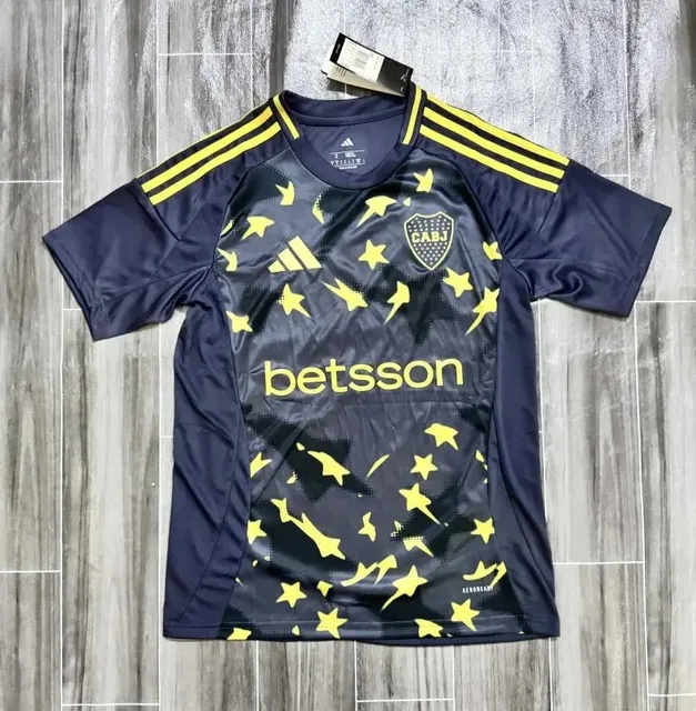 Adidas Boca Juniors Away Jersey Star Print