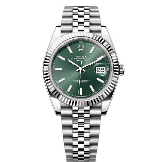 Rolex Oyster Perpetual Datejust Green Dial