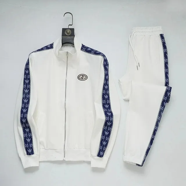 Adidas × Gucci Track Suit GG Tape Stripe
