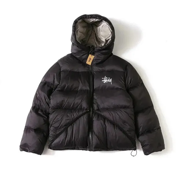 Stüssy Puffer Jacket Logo Embroidered