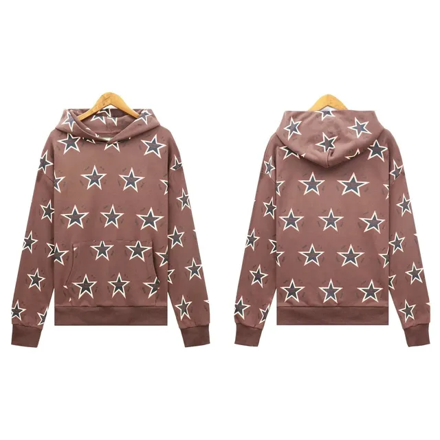Denim Tears Star Print Hoodie All-Over Star Pattern