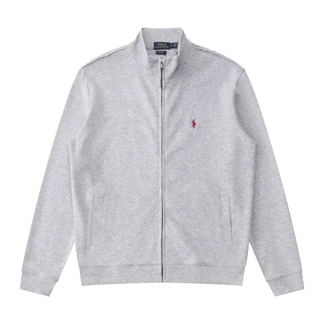 Polo Ralph Lauren Track Jacket Heather Grey