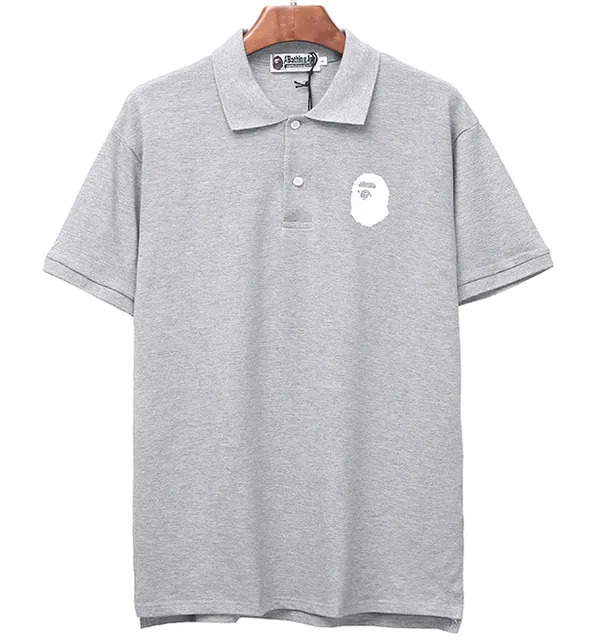BAPE Polo Shirt Ape Head Logo