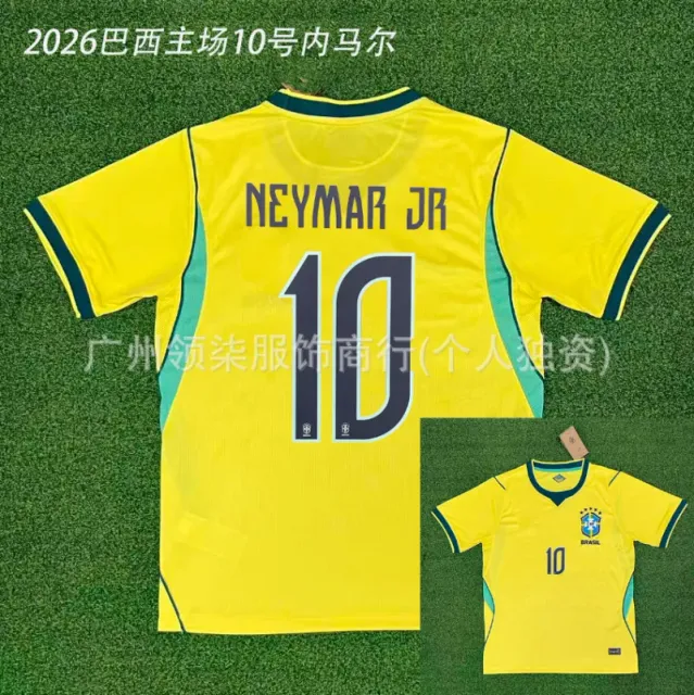 2026 brazil home jersey #10 neymar