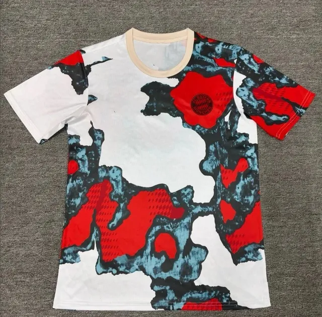 Adidas × Bayern Munich Training Jersey Abstract Camo Print