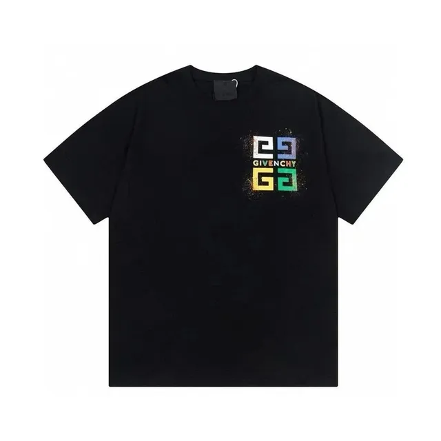 Givenchy Logo T-Shirt Rainbow 4G Print
