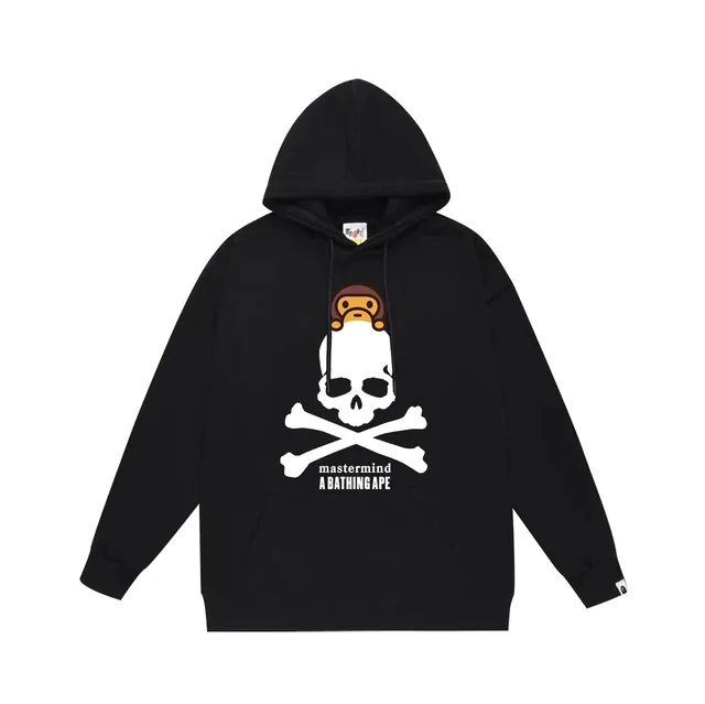 BAPE × Mastermind Japan Hoodie Skull and Crossbones