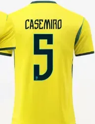 Nike Brazil National Team Jersey Casemiro #5