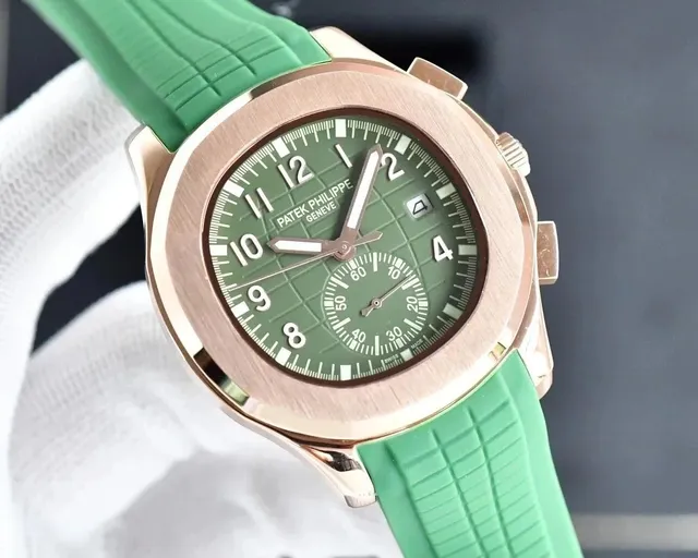 Patek Philippe Aquanaut Chronograph Olive Green Dial