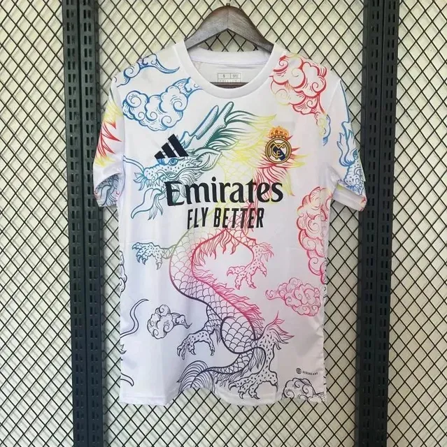 Adidas Real Madrid Home Jersey Chinese New Year Dragon Print