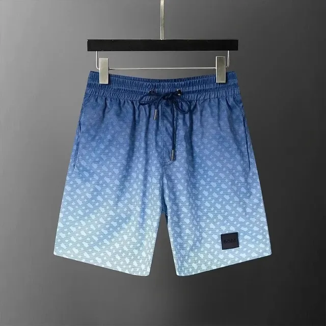 Hugo Boss Swim Shorts Gradient Diamond Print