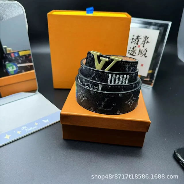 Louis Vuitton LV Belt Monogram Canvas