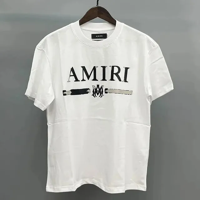 Amiri Graphic Tee Logo Print