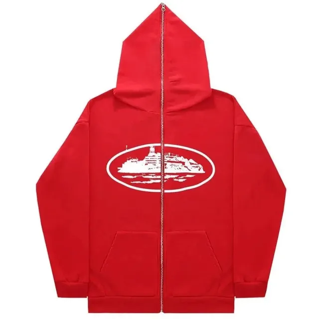 Gallery Dept. Zip-Up Hoodie Cruise Ship Graphic