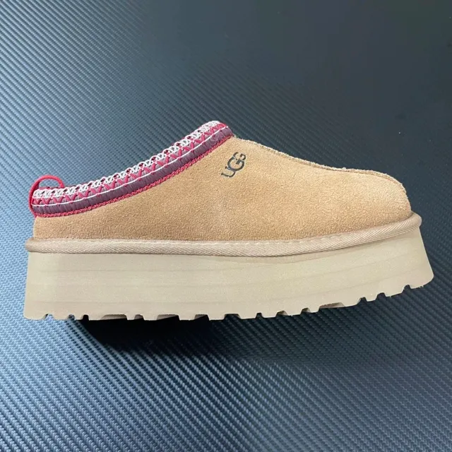 UGG 民族风厚底 栗色 1122553-CHE