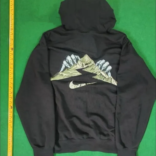 Nike × Travis Scott Hooded Sweatshirt Mountain Claw Graphic
