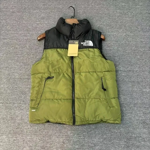 The North Face Nuptse Vest Olive Green/Black