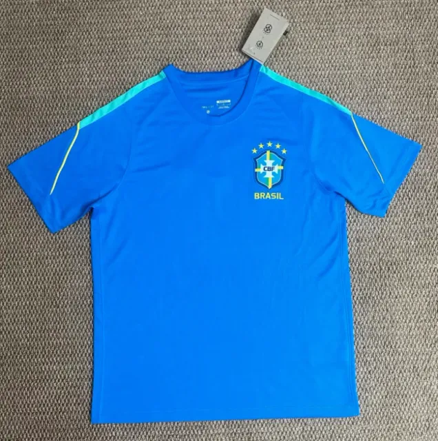 26-27 blue brazil training jersey