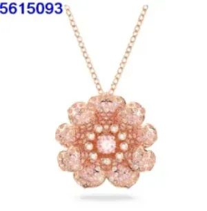 Big lotus necklace