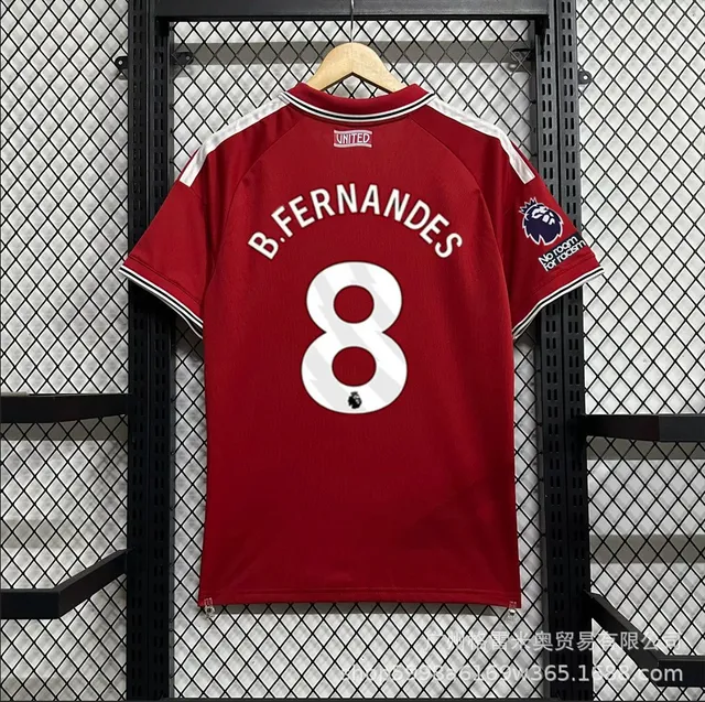 26-27 Manchester United home No. 8 star plus Premier League