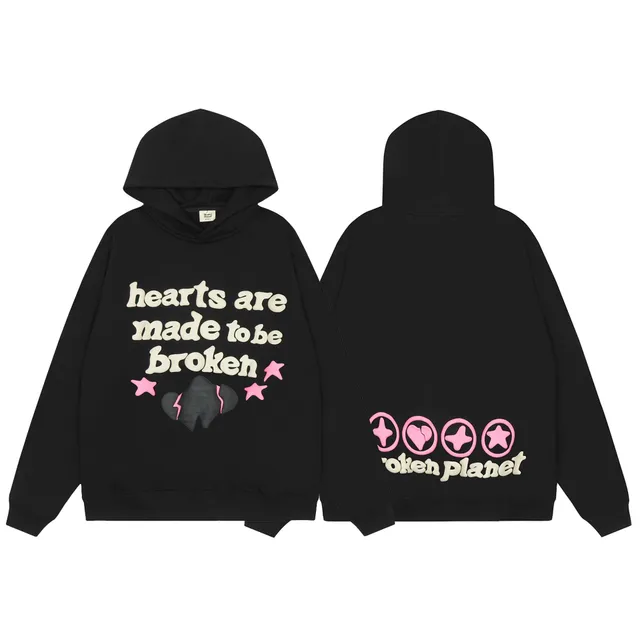 Broken Planet Hoodie Hearts Are Made To Be Broken