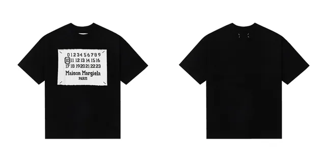 Maison Margiela T-Shirt Numbers Patch