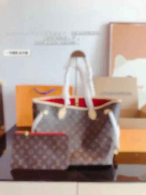 Gaoding shopping bag in red