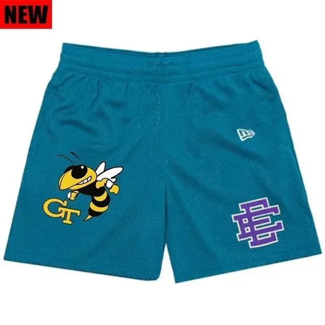 New Era Mesh Shorts Georgia Tech Yellow Jackets