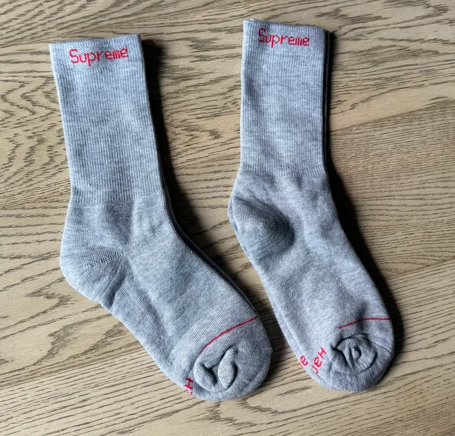 Supreme Crew Socks Box Logo
