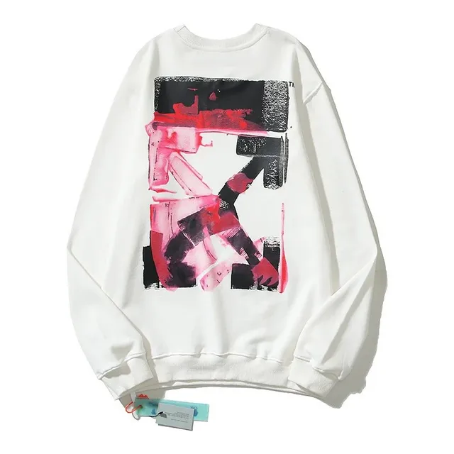 Off-White hoodies sweatshirts Abstract Print