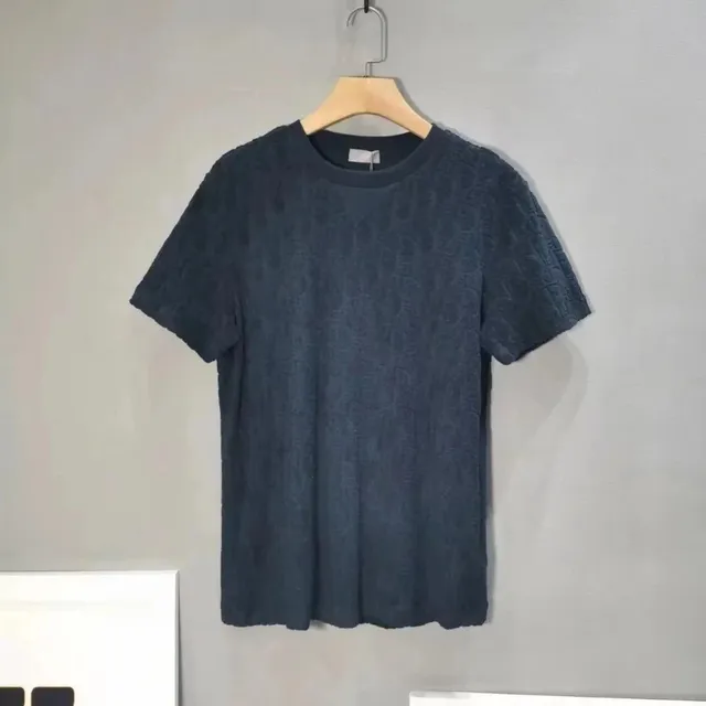 Dior T-Shirt Oblique Logo Jacquard