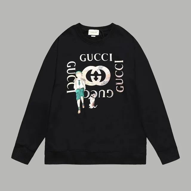 Gucci Crewneck Sweatshirt Boy and Dog Print