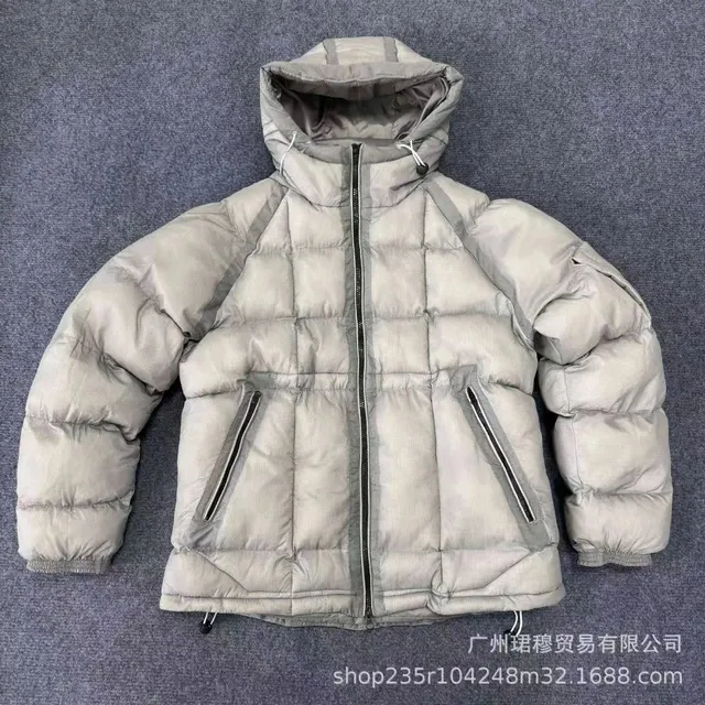 Puffer Jacket Quilted Hooded