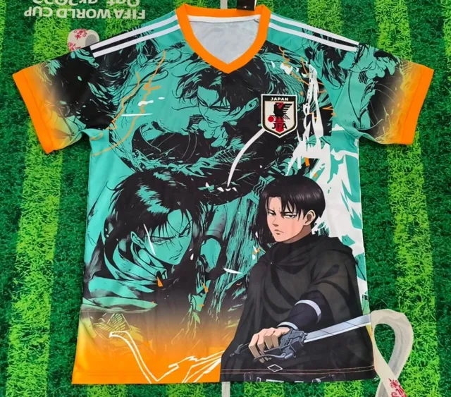 Adidas Japan National Team Jersey Attack on Titan Collab