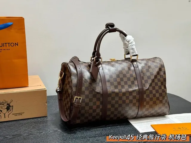 Louis Vuitton Keepall 45 Damier Ebene