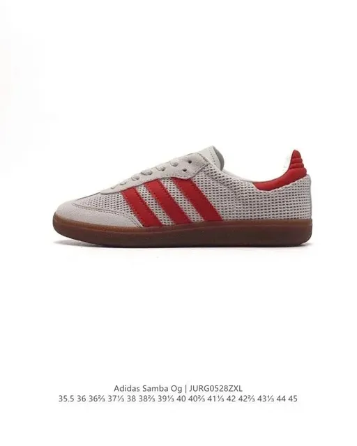 Adidas Samba Og Grey Red Gum