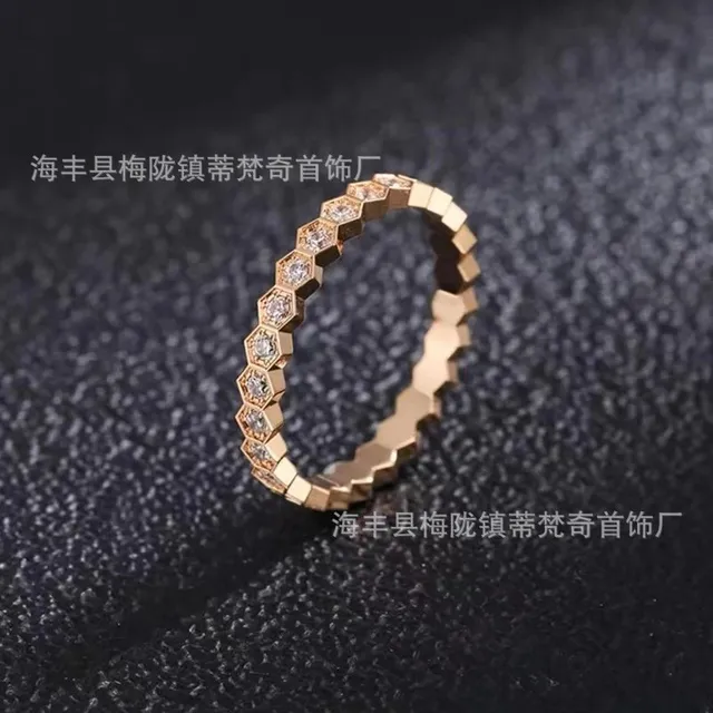 Bulgari Serpenti Hexagon Ring Pave Diamond