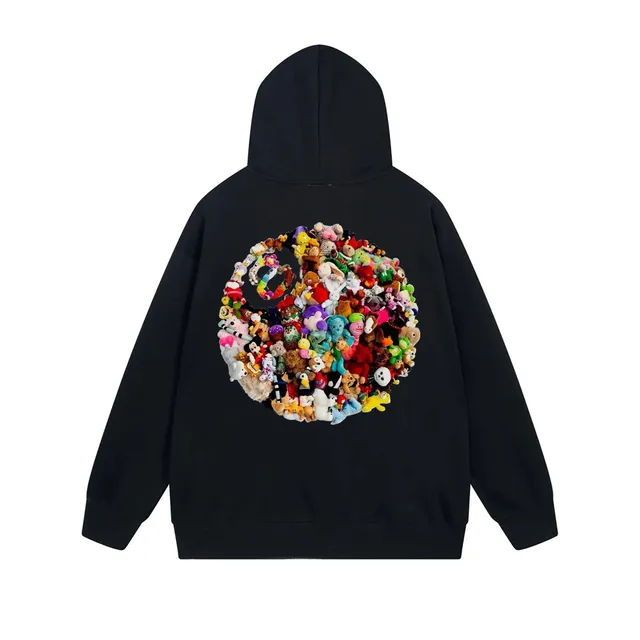 Corteiz Hoodie Plush Toy Collage