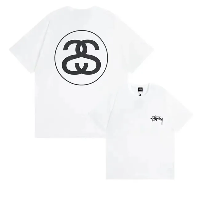 Stüssy T-Shirt Double Logo