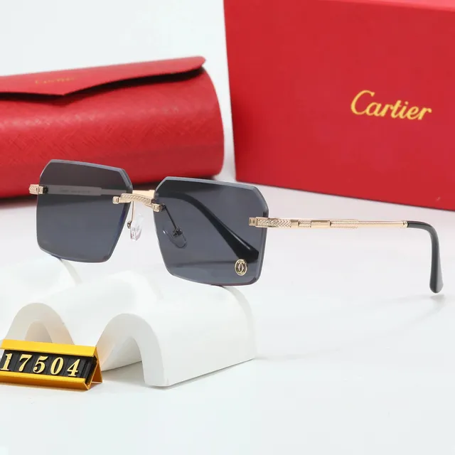 Cartier Sunglasses Rimless Square